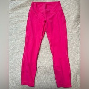 Sonic Pink Lululemon Align High-Rise Pant 25”